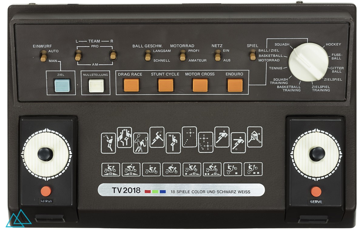 Top view dedicated video game console TV 2018 Color 20 4412