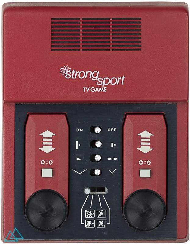 Top view dedicated video game console Strong Sport TV Game